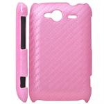 HTC Wildfire S Carbon cover (Pink)